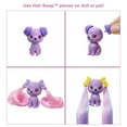thumbnail image 4 of Barbie Color Reveal Glitter Hair Swaps Doll, Glittery Pink with 25 Hairstyling & Party-Themed Surprises Including 10 Plug-In Hair Pieces, Gift for Kids 3 Years Old & Up, 4 of 6
