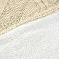 thumbnail image 3 of Modern Threads Knit Reversible Natural Acrylic Throw Blanket, 50" x 60", 3 of 4