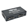 thumbnail image 2 of Tripp Lite Dual VGA & Audio over Cat5/Cat6 Video Extender Receiver EDID 300' - Video/audio extender - receiver - over CAT 5/6 - 2 ports - up to 56.8 miles - for P/N: B132-002A-2, B132-004A-2, 2 of 4