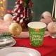thumbnail image 1 of Decoraciones para fiestas navideñas, platos desechables, platos de Papá Noel con dibujos animados, juego de vasos de papel, cubiertos para fiestas, cubiertos desechables, 1 of 8