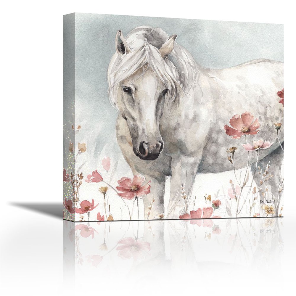 Wild Horses V Contemporary Fine Art Giclee on Canvas Gallery Wrap