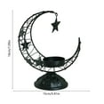 thumbnail image 2 of Darzheoy Crescent Moon Candle Holder, Metal Gold Tabletop Decoration for Living Room and Home Decor with Romantic Ambience, 2 of 6