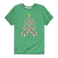 thumbnail image 2 of Instant Message - Candy Cane Tree Short Sleeve Graphic T-Shirt, 2 of 6