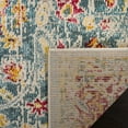 thumbnail image 4 of SAFAVIEH Phoenix Kieran Abstract Floral Area Rug, Blue/Yellow, 8' x 10', 4 of 7