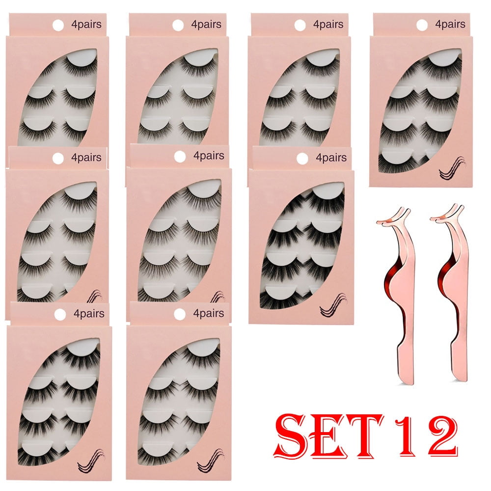 Dicasser 3D False Eyelashes Salon Perfect Extension False Eyelashes