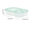 thumbnail image 4 of Lonchera Termica Contenedor de frutas de 3 compartimentos, caja Bento reutilizable para estudiantes (rojo) Likrtyny  Para estrenar, 4 of 5
