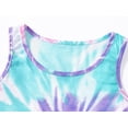 thumbnail image 2 of Topgal Comfy Tie Dye Pajamas for Teen Girls Slumber Style Summer Tank Top & Shorts PJS Size 18, 2 of 6