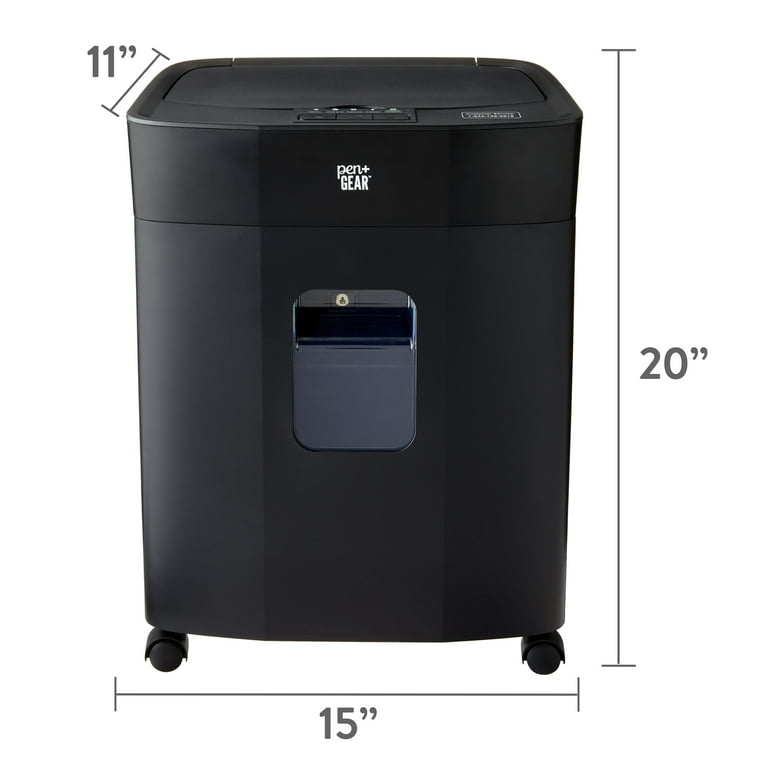オートフィルシュレッダー Free Shipping! Pen+Gear Micro Cut Paper Shredder with Auto Feed