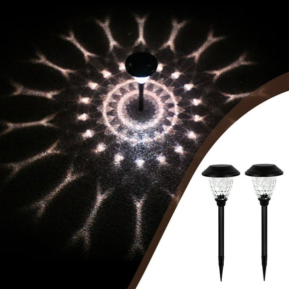 Outdoor Solar Lights, Land-scape Spotlights, Garden Lights, Wireless Solar Powered Outdoor Lights/Lighting For Yard, Walkway Outdoor Solar Lights - White Light