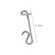 thumbnail image 1 of 50 piezas de línea de pesca trenzada de alambre sin nudos, conector de señuelo de pesca, anzuelo, barril, anillo sólido, giratorio, accesorio para aparejos de pesca de carpa con mosca, 1 of 4