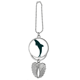 thumbnail image 1 of Blue Ocean friendly racionalizar Dolphin Colgante de ala, 1 of 3
