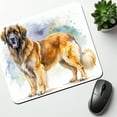 thumbnail image 6 of Leonberger Dog Watercolor Style Mouse Pad Low Profile Gaming Mat, 6 of 7