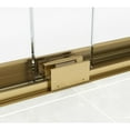 thumbnail image 5 of Elegant Kitchen and Bath Semi-frameless shower door 60 x 76 Brushed Gold, 5 of 12