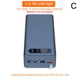 thumbnail image 1 of 16-cell For 18650 Battery Charger Case Power Bank Dual Tools USB DIY Bo' U7R6, 1 of 9