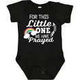 thumbnail image 3 of Inktastic For This Little One We Have Prayed Boys or Girls Baby Bodysuit, 3 of 5