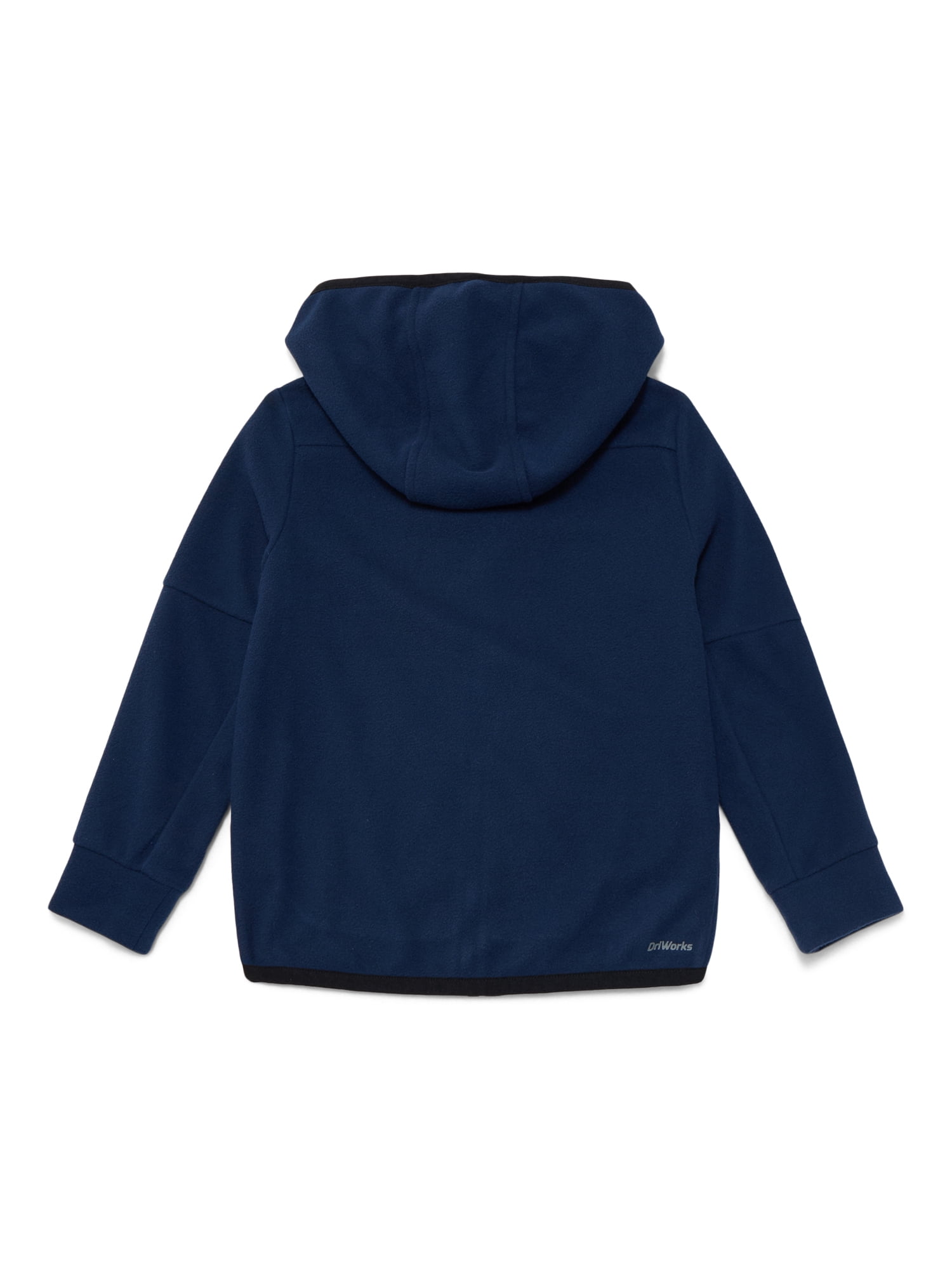 Athletic Works Boys Microfleece Zip Hoodie and Jogger Pants Set, 2-Piece, Sizes 4-18 & Husky