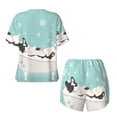 thumbnail image 5 of Xecao French Bulldog Taking a Bath print Swimsuit for women, Summer-ready, sporty style.Quick-dry fabric. Many sizes & colors., 5 of 9