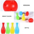 thumbnail image 3 of HEANUJJ Plastic Bowling Set Assorted Colors Authentic Bowling Experience, 3 of 7