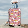 thumbnail image 3 of Lsque Cartoon Chicken Printed Luggage Cover, Travel Luggage Protector,Scratch and Dirt Resistant, Fits 18-32 Inch Luggage - X-Large, 3 of 9