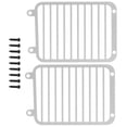 thumbnail image 3 of Dioche RC Front Headlight Grille Light Cover,RC Headlight Grille Light Cover For ,Metal Front Headlight Grille Light Cover For TRX6/TRX4 1/10 Crawler Car Accessory, 3 of 8