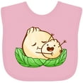 thumbnail image 3 of Inktastic Cute Dumpling Family Boys or Girls Baby Bib, 3 of 4