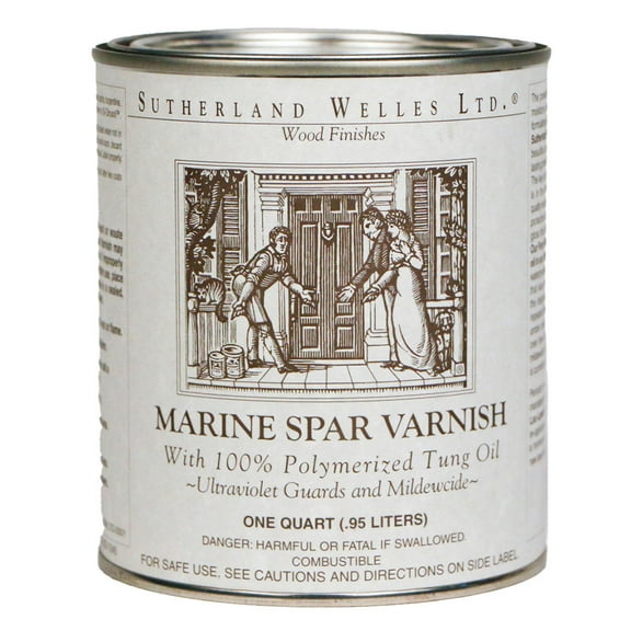 Sutherland Welles: Exterior Marine Spar Varnish - Quart