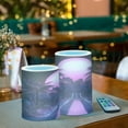 thumbnail image 3 of Yayeee Flameless Candles with Remote Flickering Battery Operated Multi Color Changing, Pink Road, 3 of 7