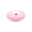 Pink, variant on Rechargeable Donut Shaped LED Wall Lamp with Touch Control, Bauhaus Style Orange Ambient Bedside Light for Bedroom & Living Room Decor,Orange