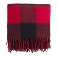 thumbnail image 7 of Fennco Styles Buffalo Plaid Collection Modern Tassel 50 x 60 Inch Throw - Varity Colors of Throw Blanket for Banquets, Christmas, Special Events and Home Décor, 7 of 7