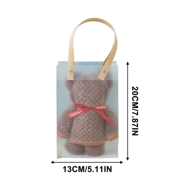 Craftsmanship: Knitted Pineapple Reseau Towel Gift, Bear Towel, High Density Wool Gift, Ins Style