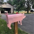 thumbnail image 4 of Garden Animal Shape Mailbox Weatherproof Dog And Pig Postal Box For Farm Yard Patio Mailbox Outdoor A, 4 of 5