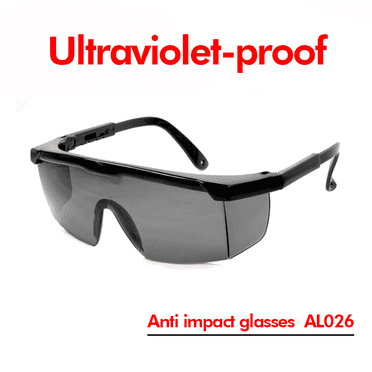 Anti-Fog Safety Glasses for Men and Women,  Scratch Proof Eye Goggles with Adjustable Arms and UV Protection