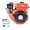 Orange, variant on GELUOXI 6HP 196CC 4 Stroke Diesel Engine,168F 2200W Heavy Duty Single Cylinder Diesel Motor Engine For Small Agricultural Machinery (Black)