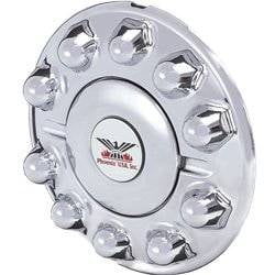 Abs Cover - 05-C FORD F450/F550 SUPER DUTY 19.5IN 10 LUG ON 225MM HUB COVER PARTS ABS FRONT HUBCOVER