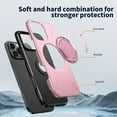 thumbnail image 7 of Allytechgroup Rugged Design Hard Shell Rugged Cell Phone Case with Protective Case Cover for Apple iPhone 12 Pro / 12 6.1 Inch, Pink, 7 of 7