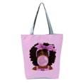 thumbnail image 1 of Qarigey Bolso de moda Cool Black Girl - Durabilidad Gran capacidad Bolsos con cremallera Damas hl2114 Type3 NO3, 1 of 6
