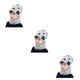 thumbnail image 1 of Qarigey Sombrero de invierno para niños Conjunto de calentador de cuello a prueba de viento de punto para niños Protección auditiva de gris claro 3piezas, 1 of 6