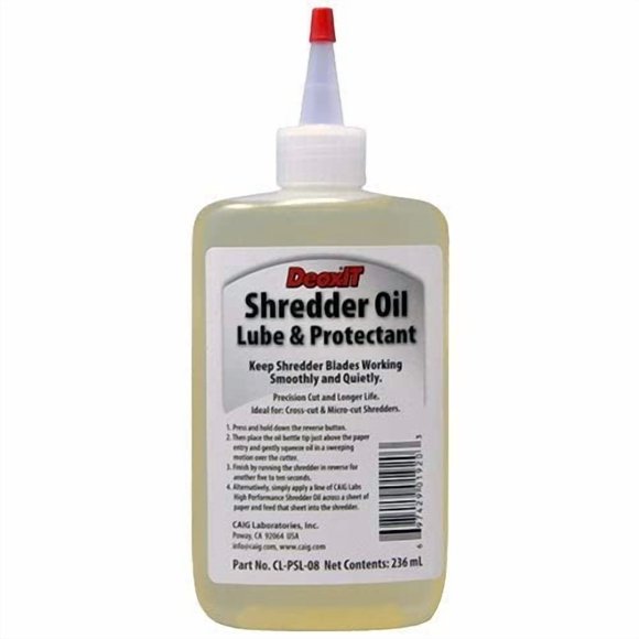 CAIG LABORATORIES, DeoxIT Shredder Oil, Lube & Protectant, 236 mL, Pack of 1