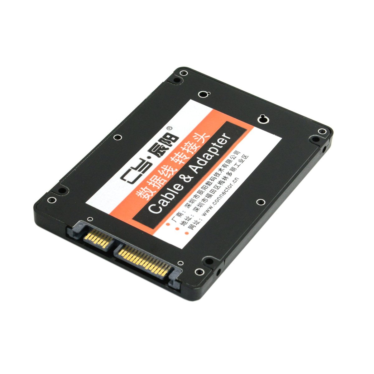 CY Mini PCI-E mSATA SSD to 2.5" SATA Hard Disk Case Converter Adapter for Intel Samsung Asus SSD - Walmart.com