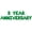 Green, variant on Letter Balloons - 3 YEAR ANNIVERSARY 16" Inch Alphabet Letters Foil Mylar Balloon 3rd Anniversary Party Banner (Red)