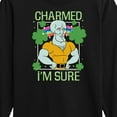 thumbnail image 3 of SpongeBob SquarePants - Charmed I'm Sure - Toddler And Youth Long Sleeve Graphic T-Shirt, 3 of 6