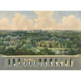thumbnail image 3 of Gerrit Jan Schouten 18x14 Black Modern Framed Museum Art Print Titled - Boschbeek and Groenendaal; View Towards Leidschevaart and Zantvoort, 3 of 5