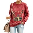 thumbnail image 3 of Yungyresw 9 11 Never Forget Graphic Crewneck Sweatshirt Women Casual Loose Long Sleeve Vintage Letter Print Pullover Fall Streetwear Top, 3 of 5