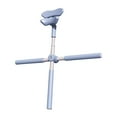 thumbnail image 1 of Almencla Barre de Correction de Posture Pilates pour Entraînement de Yoga, Outil d'Étirement, Épaule Ouverte, pour Plus de Mobilité, Gym, Sculpture Corporelle, Exercice, Bleu, 1 of 8