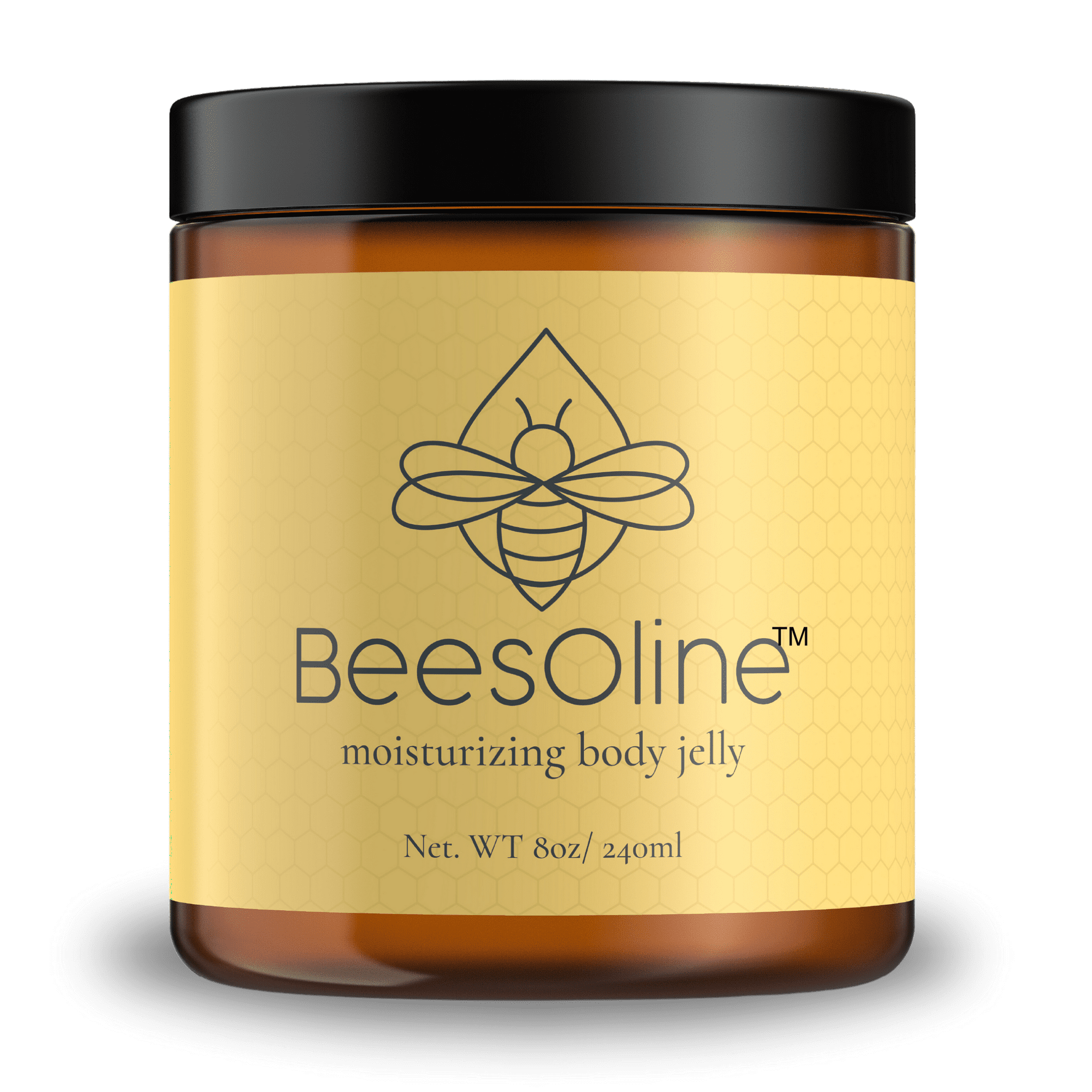 BeesOline Multi-Purpose Natural & Organic Moisturizer-PETROLEUM FREE, Soothes dry cracked itchy skin, protectant beeswax, promotes healing, reduces stretch marks, tattoo aftercare,1-8oz jar
