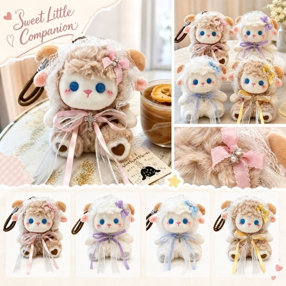 Clearance! Stuffed Animals for Girls Plush - Soft Cute Doll Toy for Kids Birthday Present Snuggle Friend Bedtime