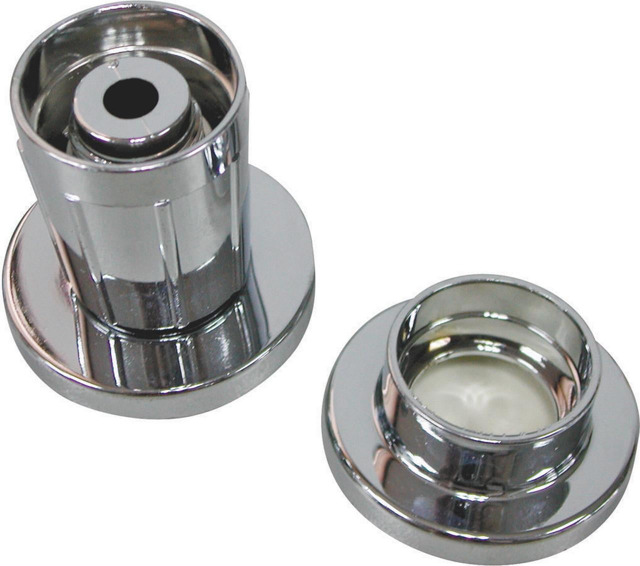Worldwide Sourcing Adjustable Shower Rod Flange, For Use With 1 In Od