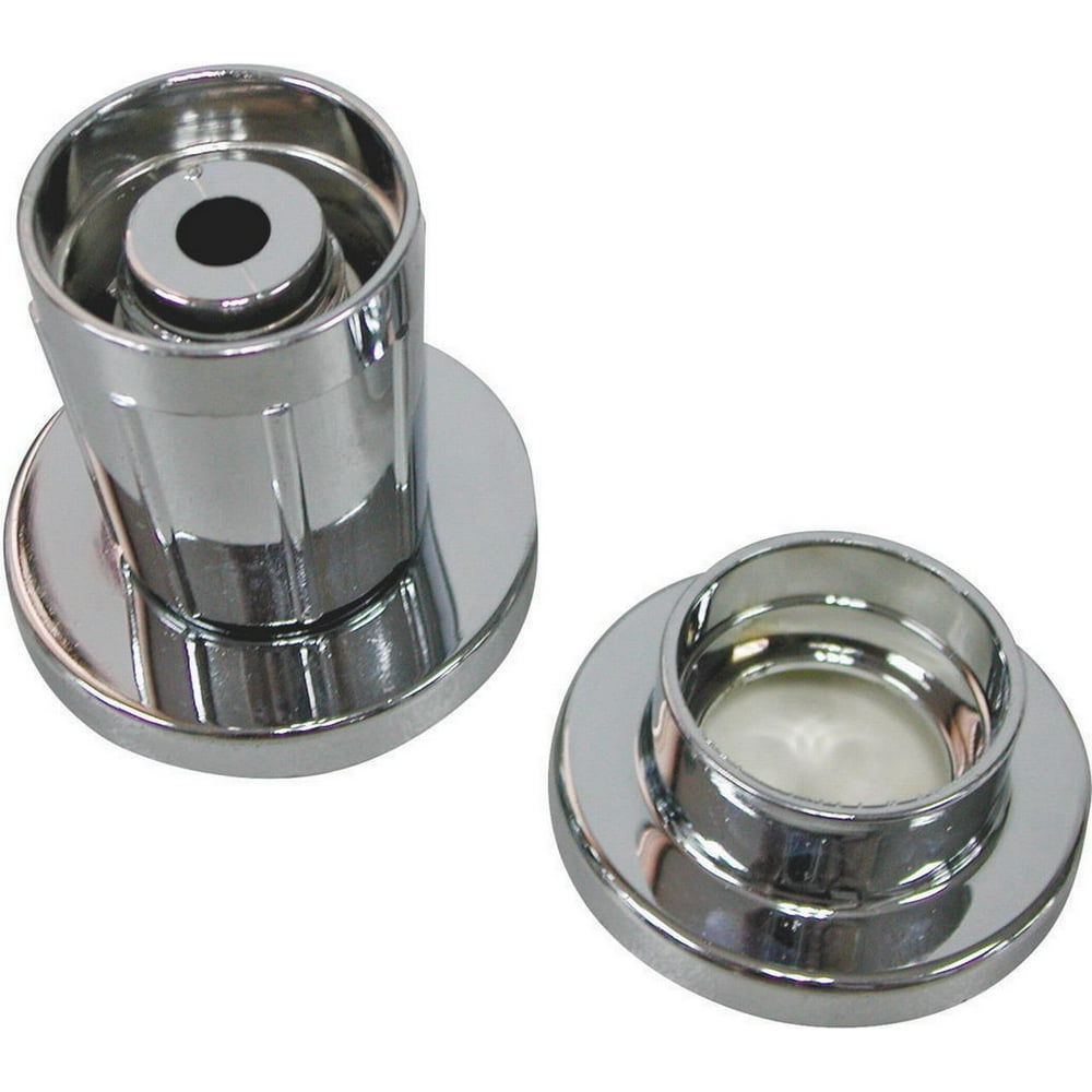 Worldwide Sourcing Adjustable Shower Rod Flange, For Use With 1 In Od
