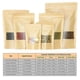 thumbnail image 5 of Bolsas con cierre de cremallera Kraft YONGSHENG 14*20cm 50 Uds muesca ventana mate, 5 of 5