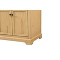thumbnail image 4 of Elegant Decor Franklin 72" Aluminum MDF Double Bathroom Vanity in Natural Wood, 4 of 15